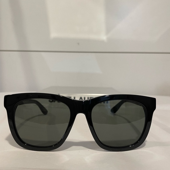 SAINT LAURENT SL M24/K-001 BLACK SUNGLASSES - Picture 9 of 9